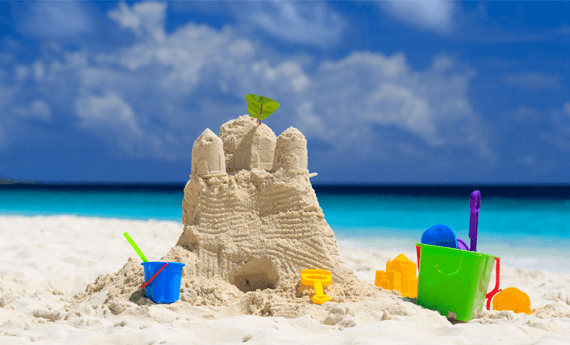 How to find tenants fast whislt they are building sandcastles on a beach